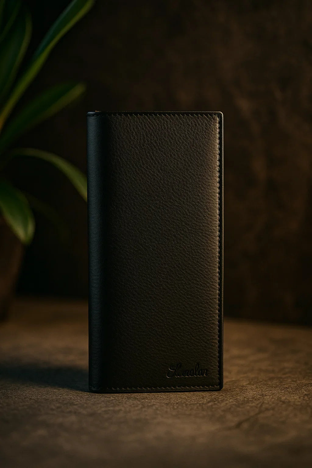 Half long leather Wallet