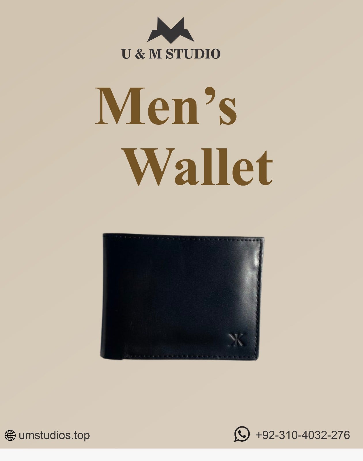Black Leather Wallet