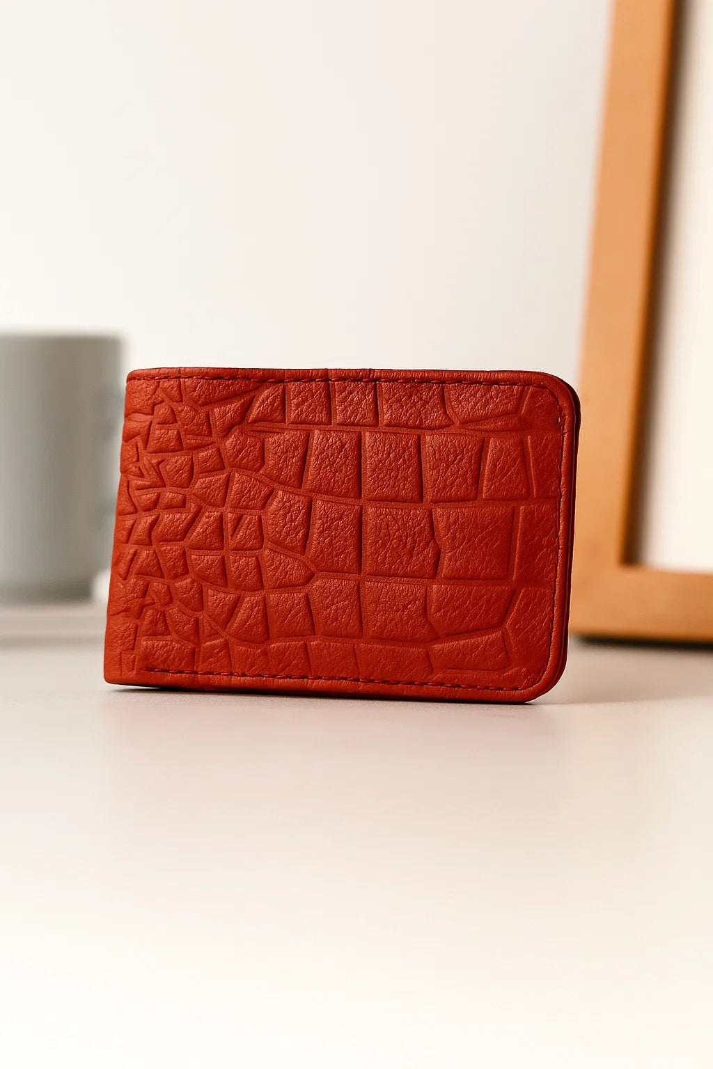 Genuine Leather Bi-fold Wallet