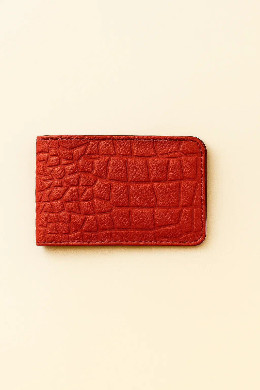 Genuine Leather Bi-fold Wallet